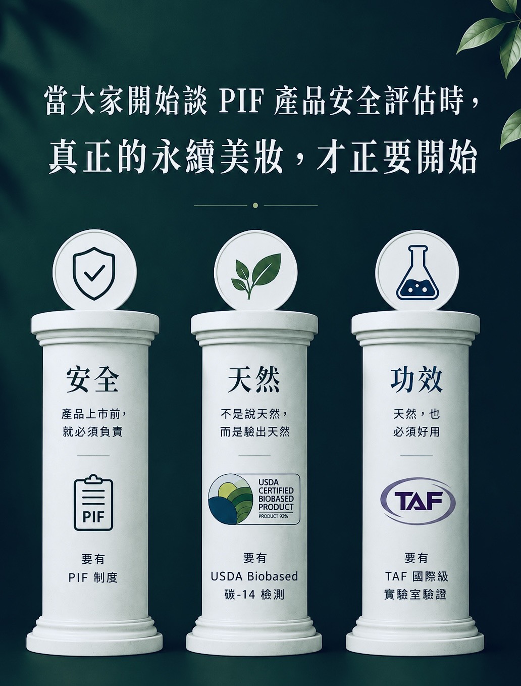 真正的永續美妝,至少要站穩三隻腳